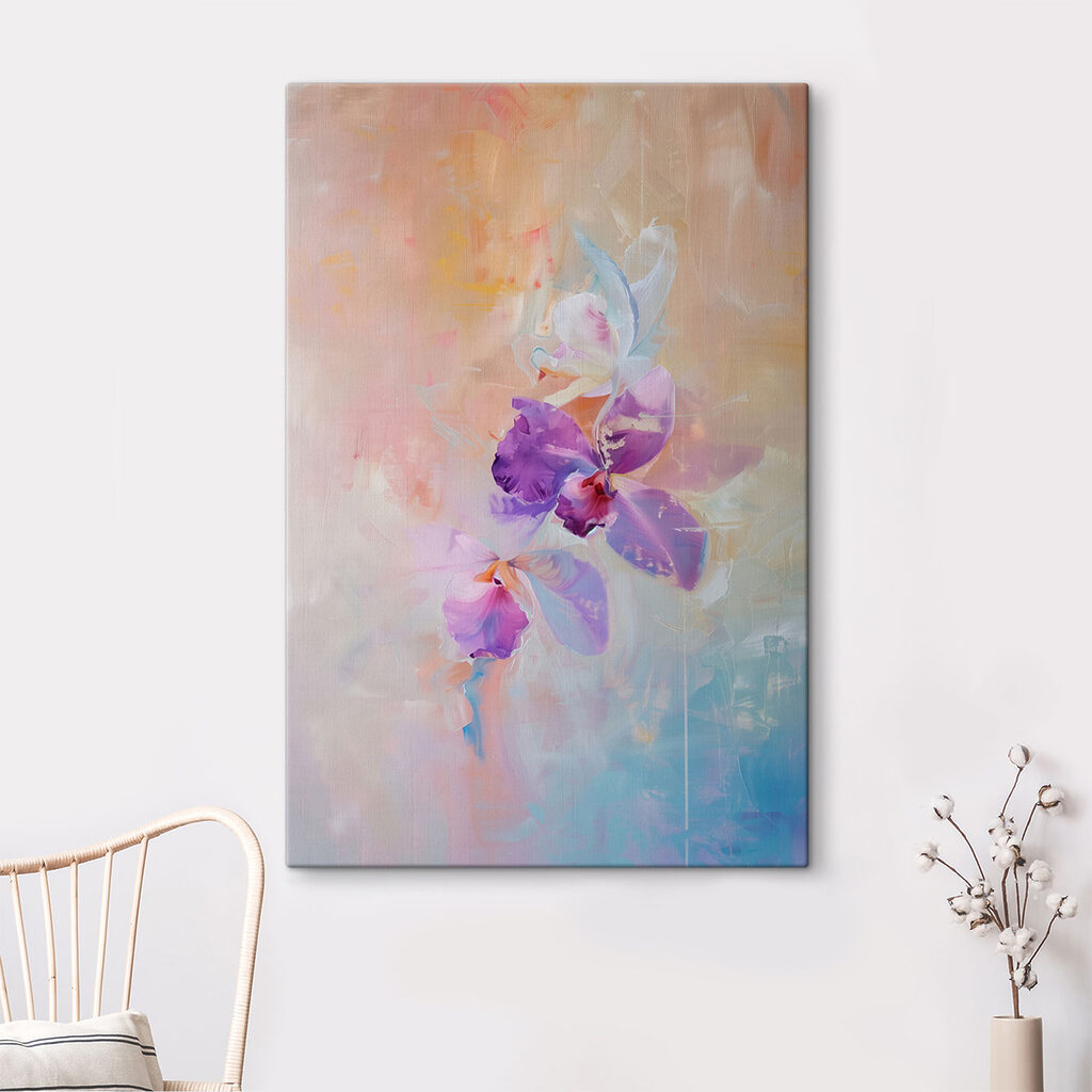 Orhidee în pastel — interior 4