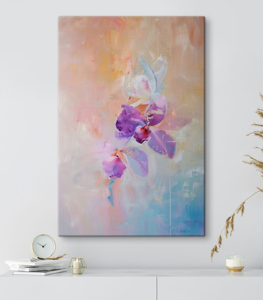 Orhidee în pastel — interior 1