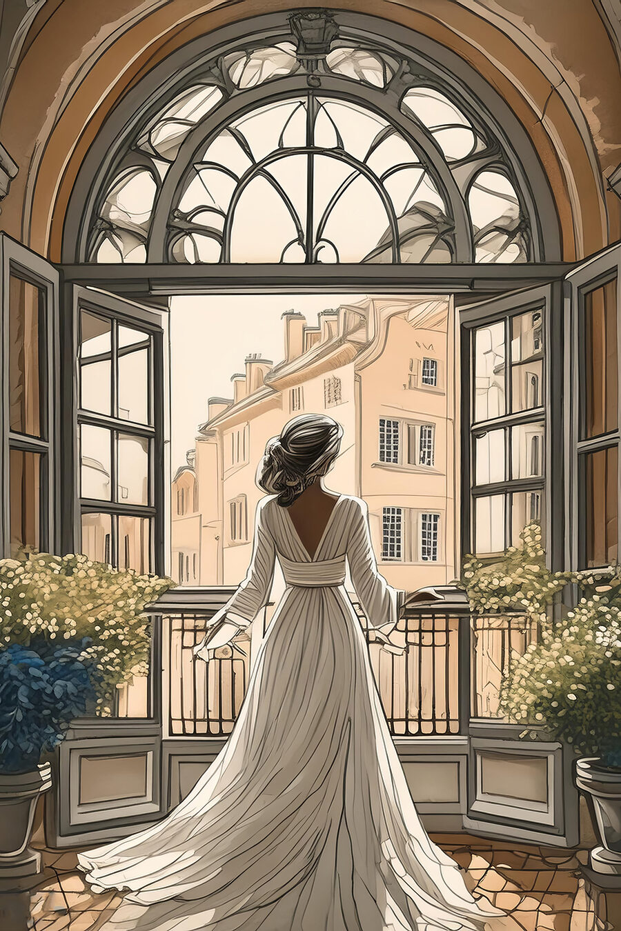 Privire de seară — design complet