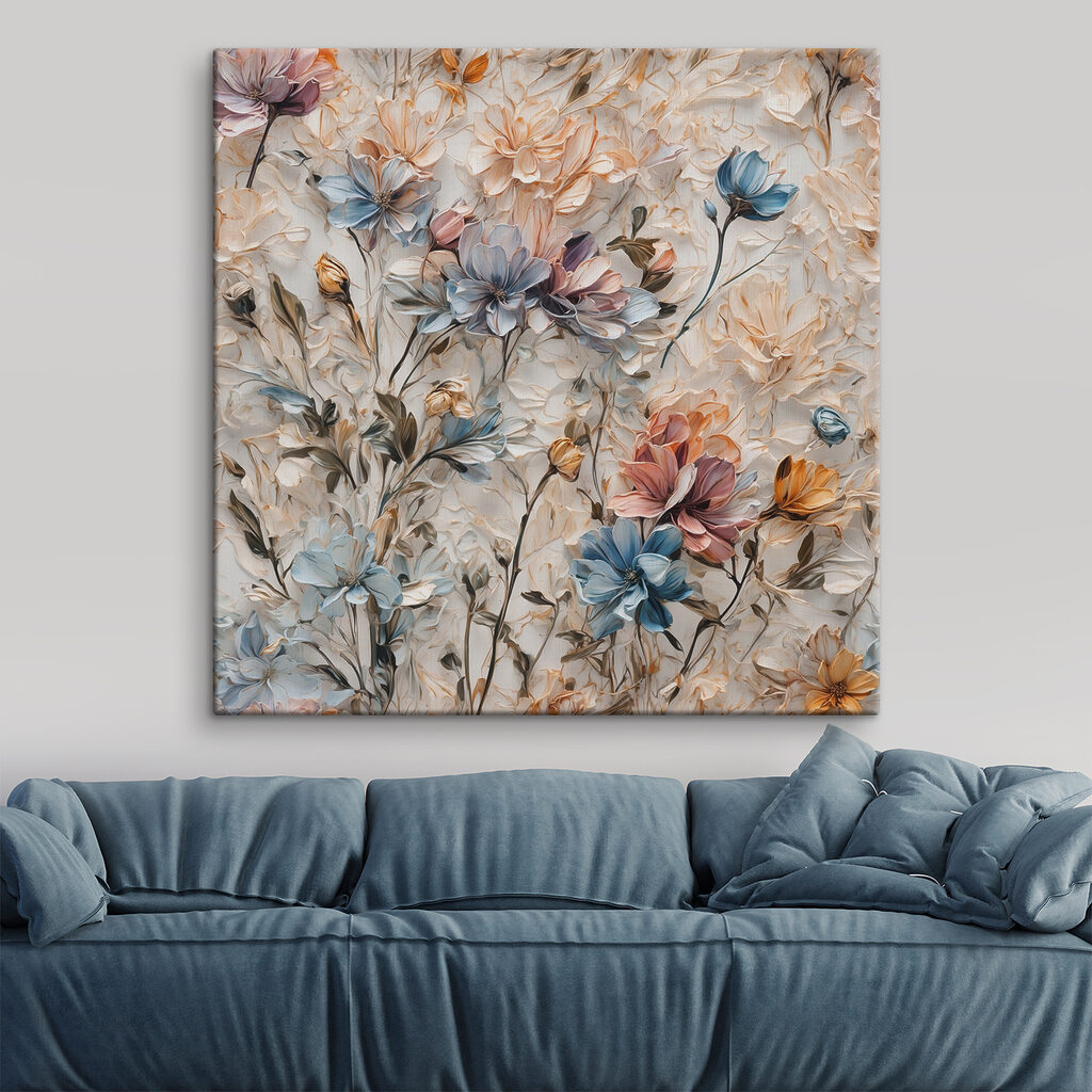 Flori mici în pastel — interior 2