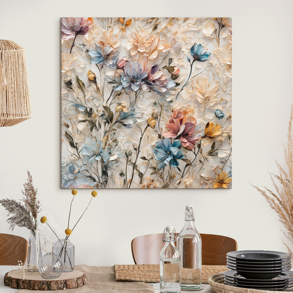 Flori mici în pastel — interior 4