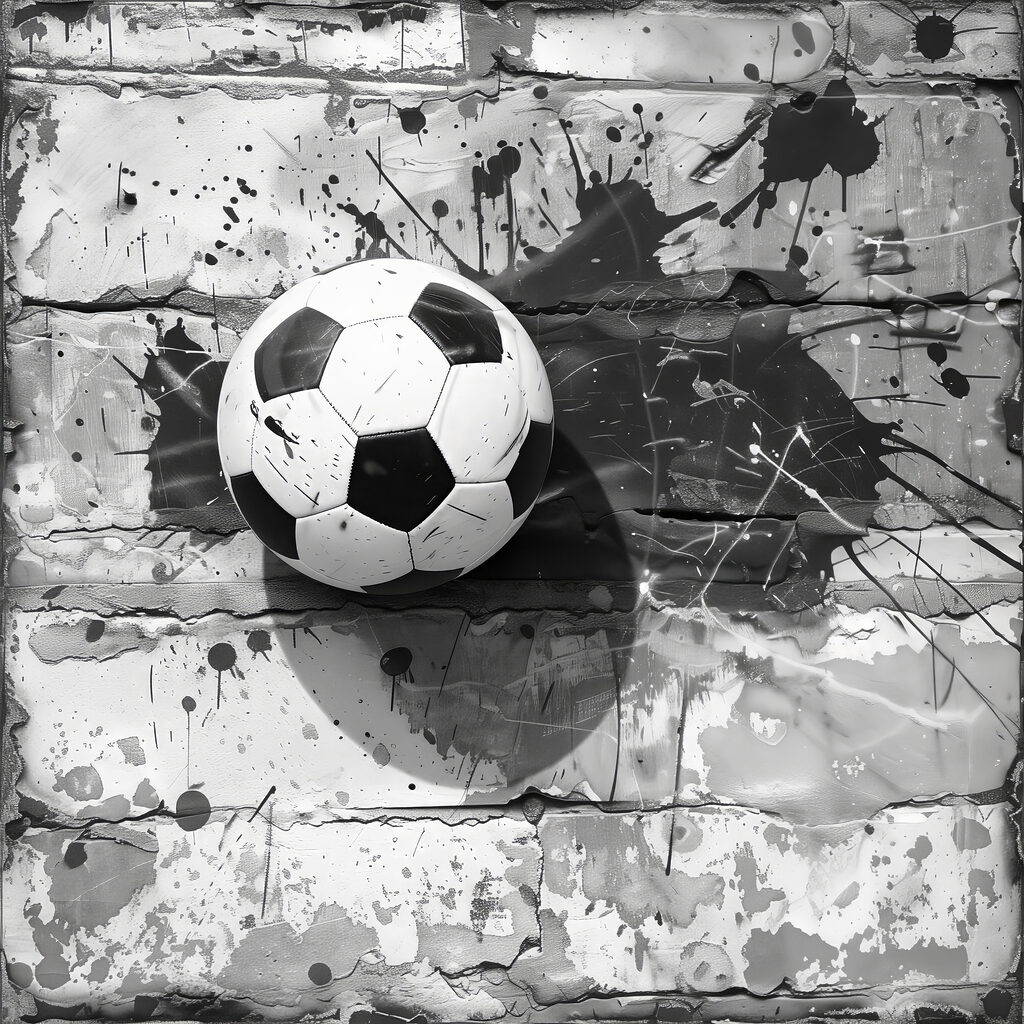Fotbal pe piatră veche — design complet