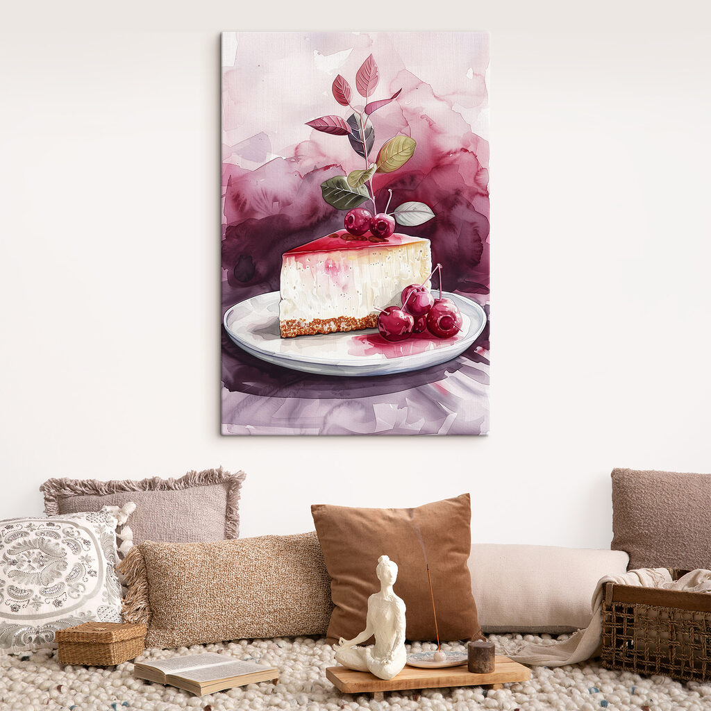 Cheesecake cu cireșe — interior 3