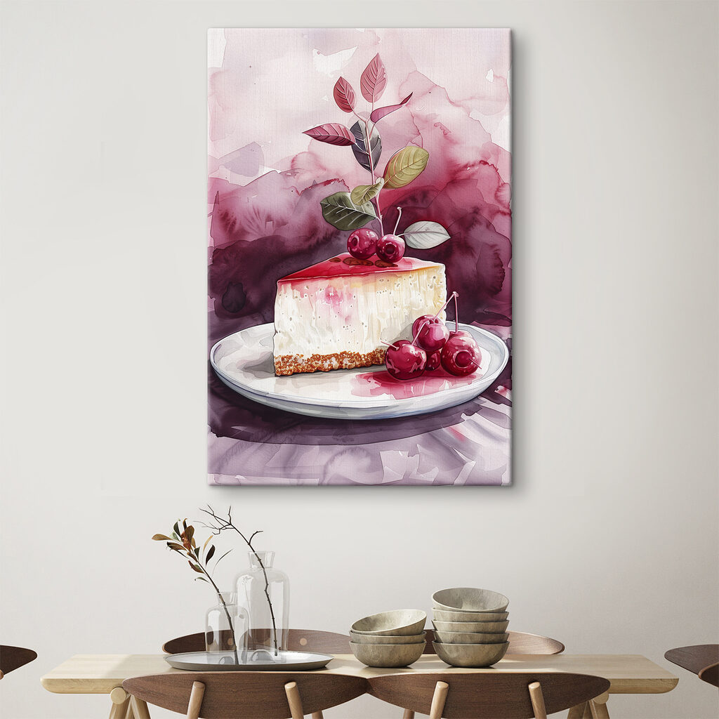 Cheesecake cu cireșe — interior 4