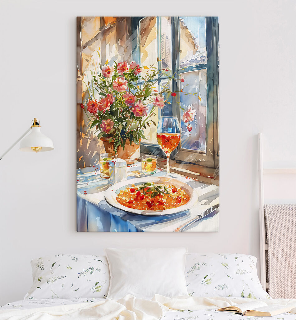 Paste la fereastră — interior 1