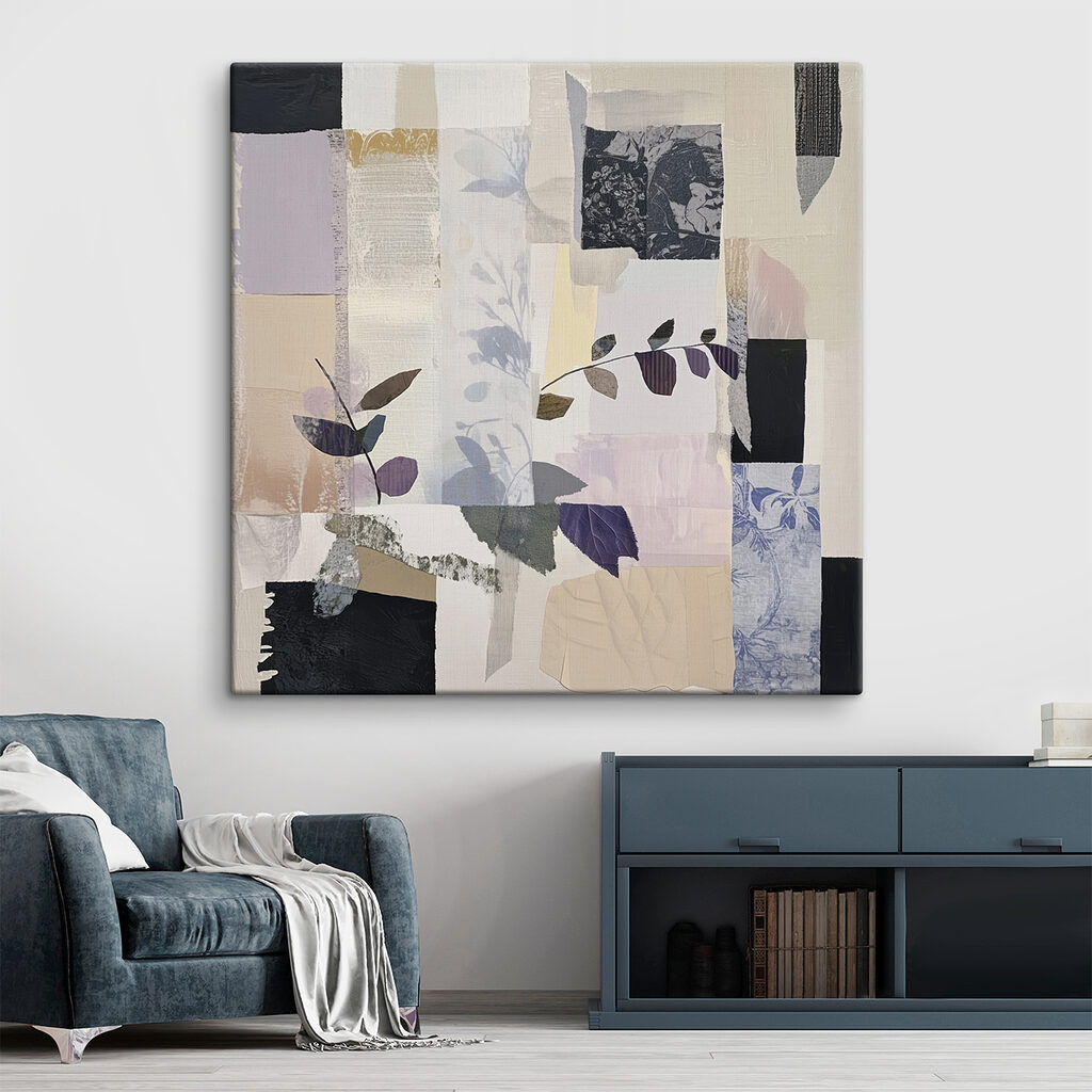 Frunze printre blocuri pale — interior 2