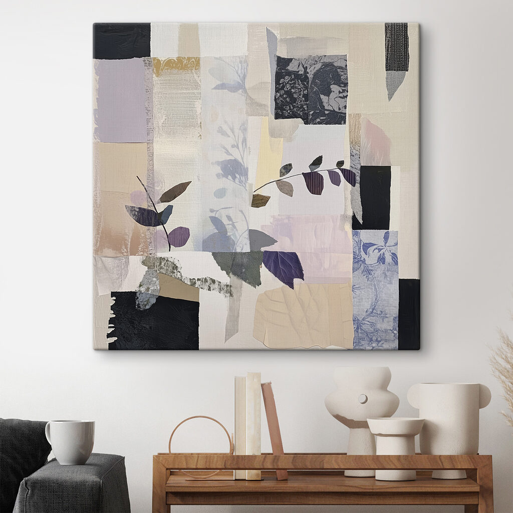Frunze printre blocuri pale — interior 1