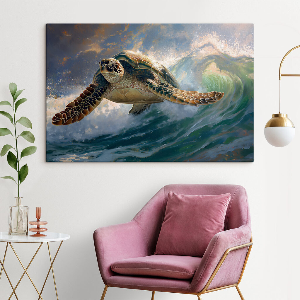 Țestoasă de mare — interior 2