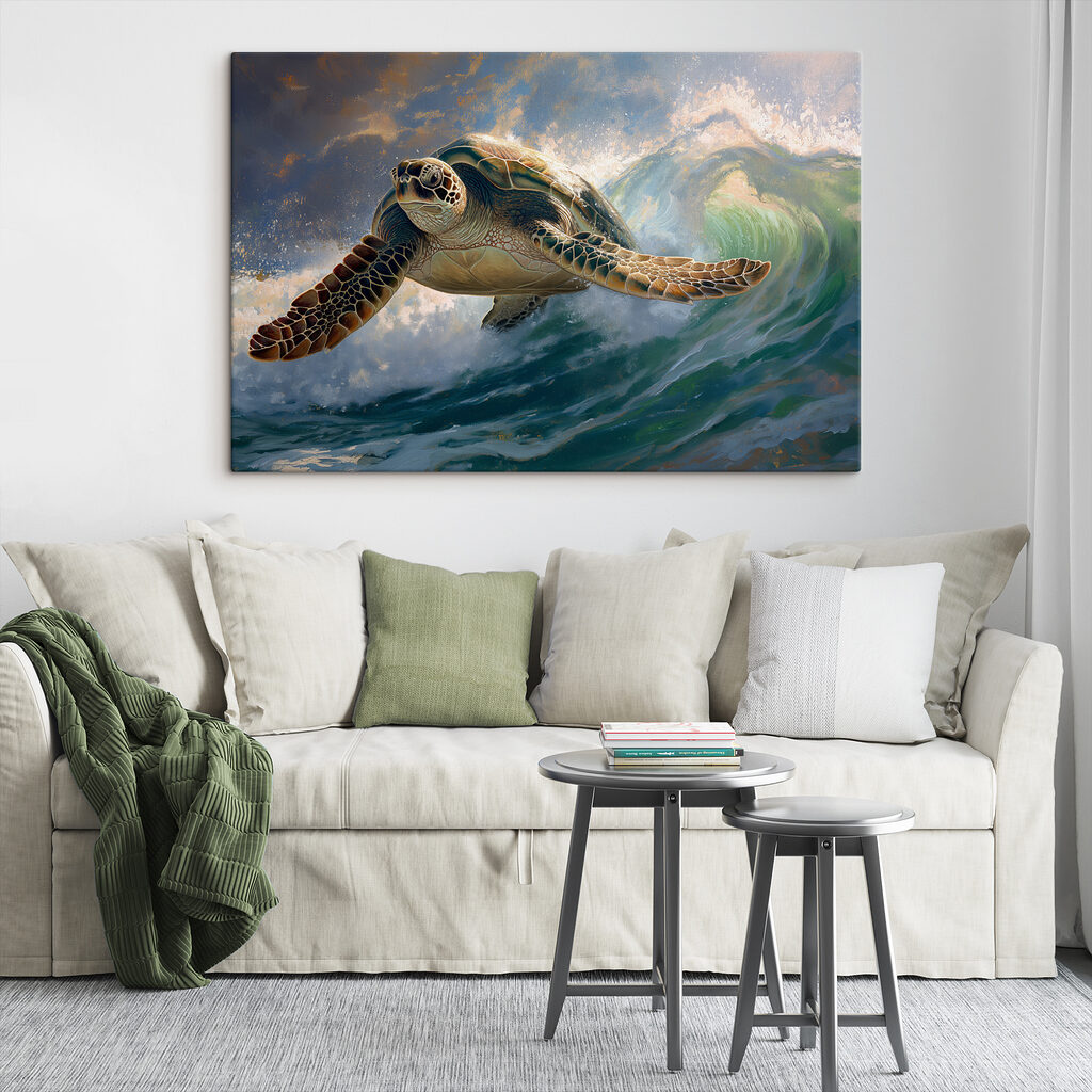 Țestoasă de mare — interior 1