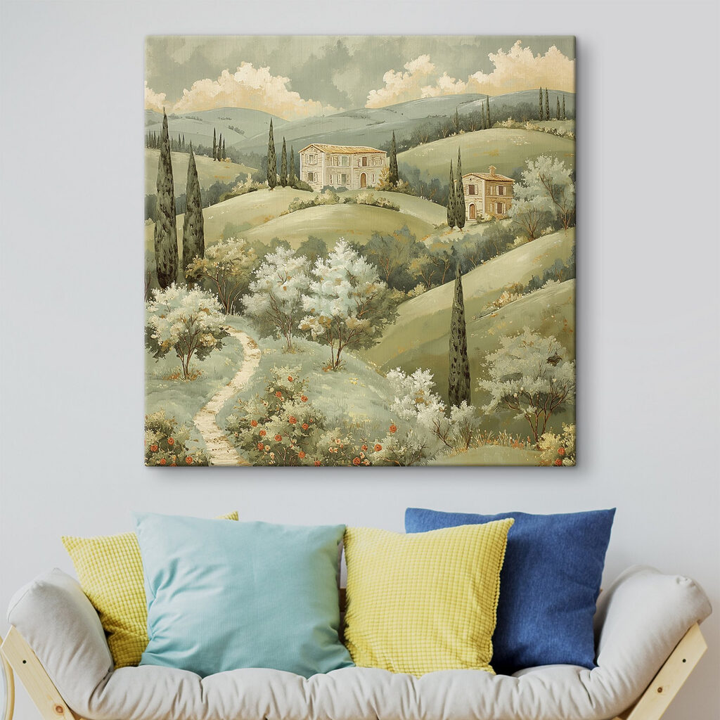 Case pe dealuri înflorite — interior 3