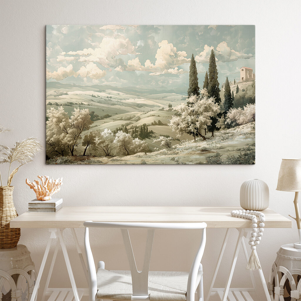 Flori albe sub nori — interior 1