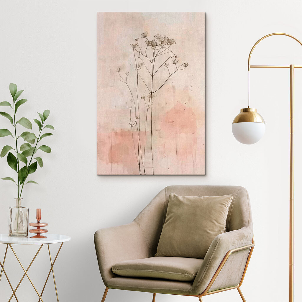 Umbele fine pe roz — interior 1