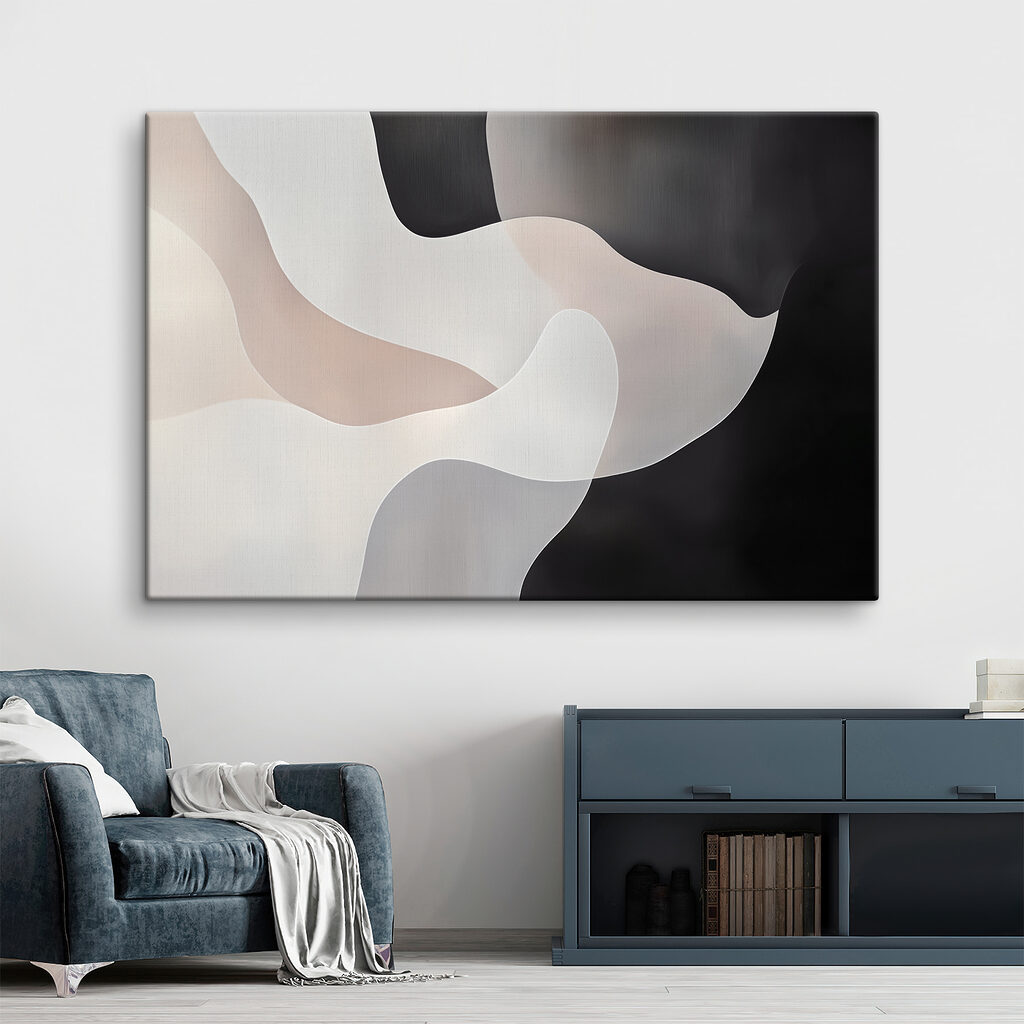 Curbe alb-negru — interior 2