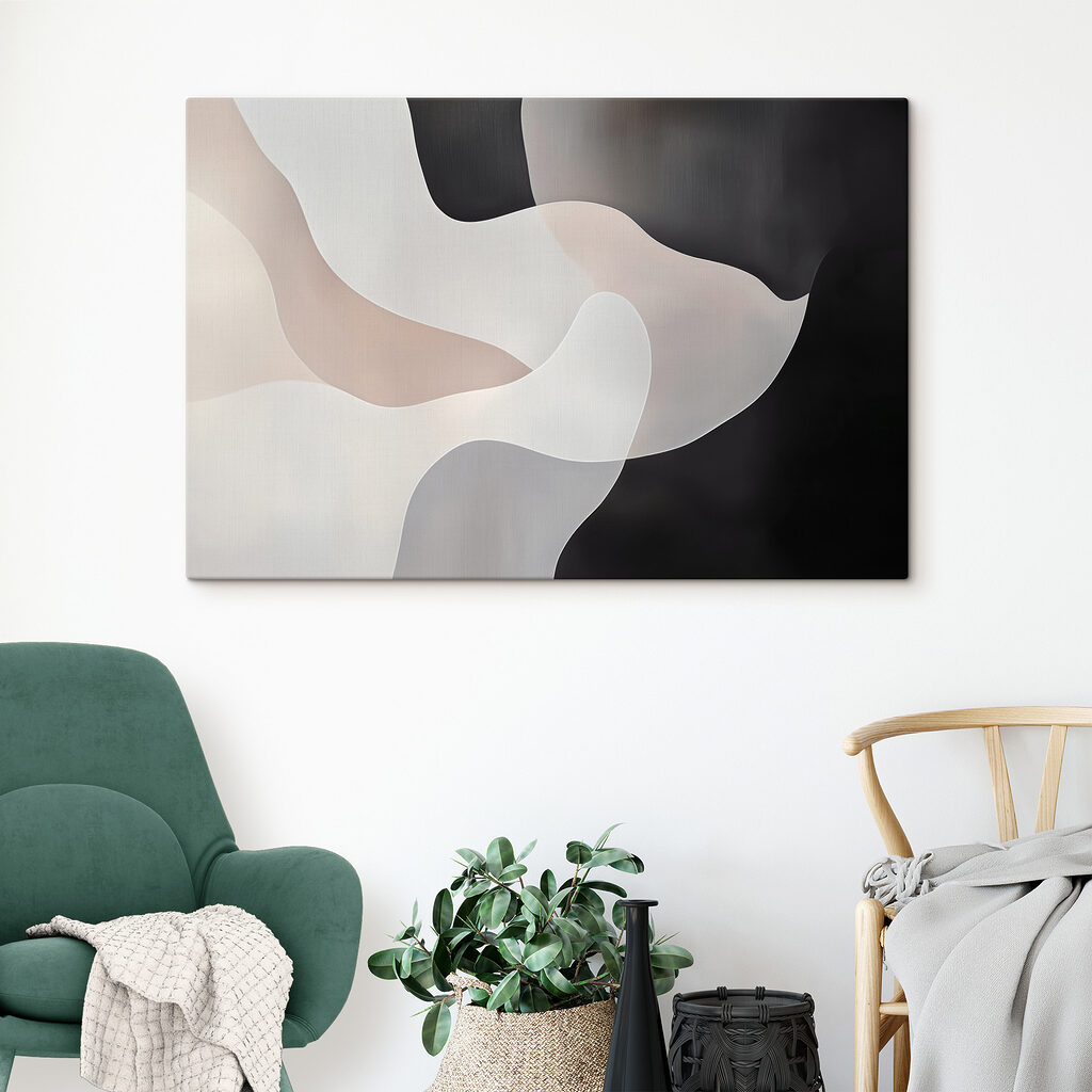 Curbe alb-negru — interior 3