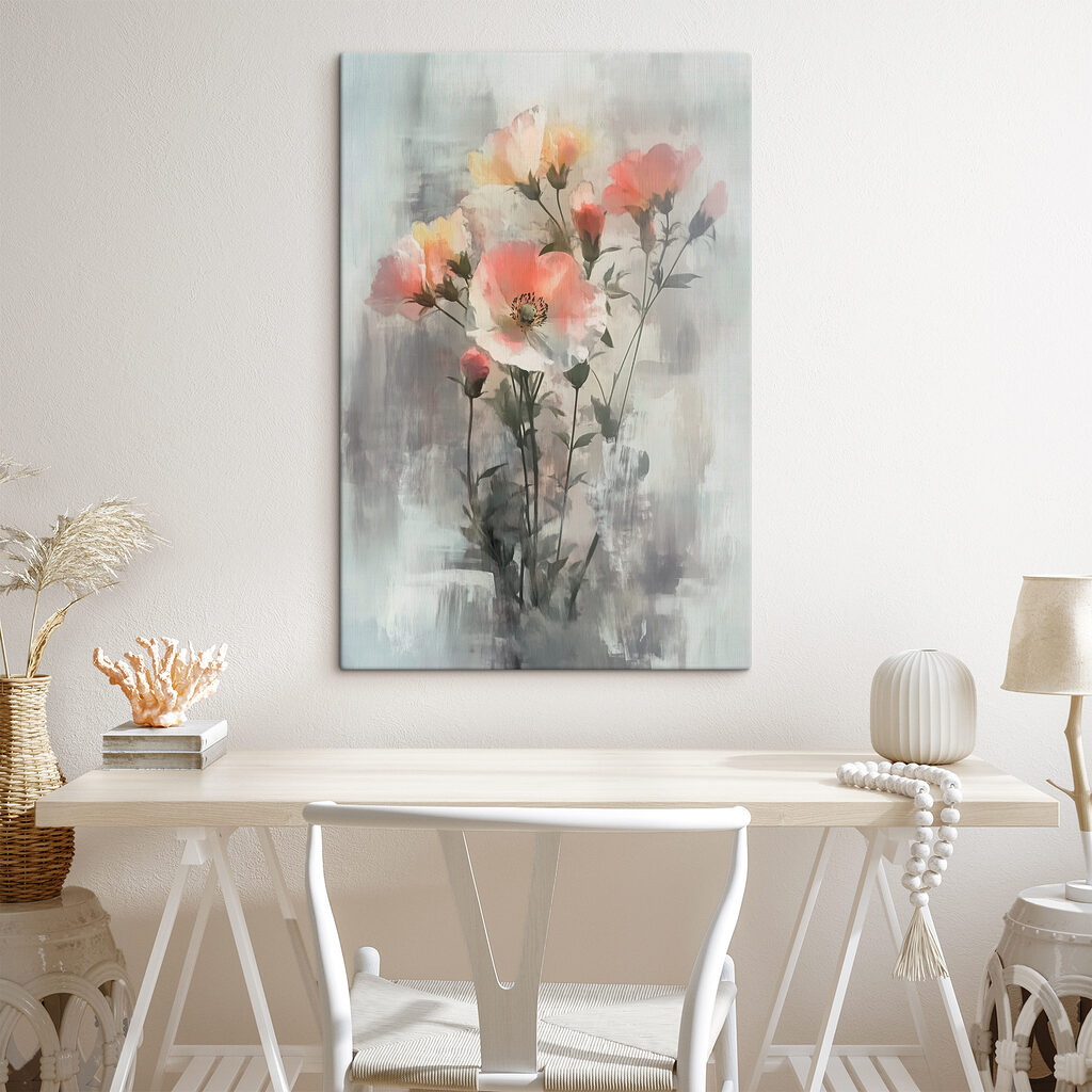 Maci pe fond pastelat — interior 1