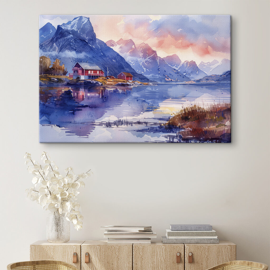 Case roșii la lac — interior 2