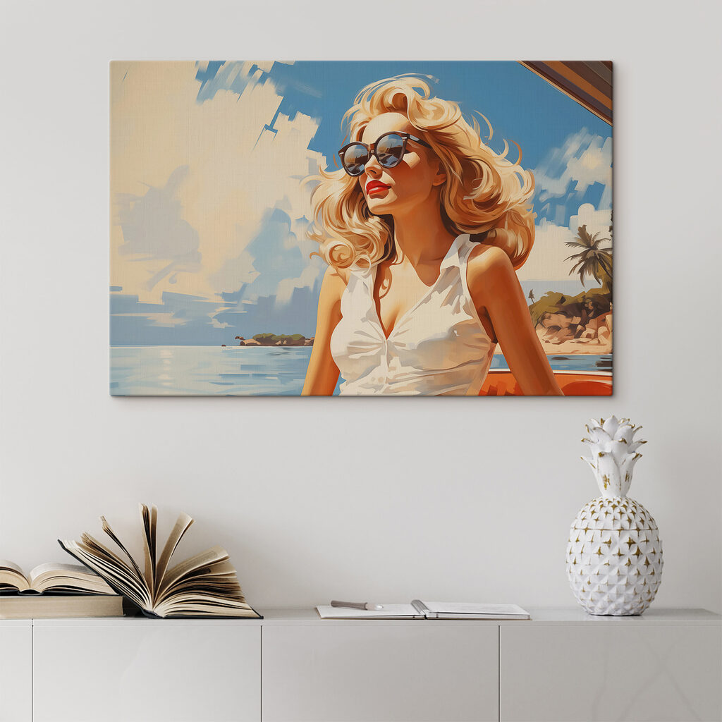 Portret cu ochelari rotunzi — interior 2