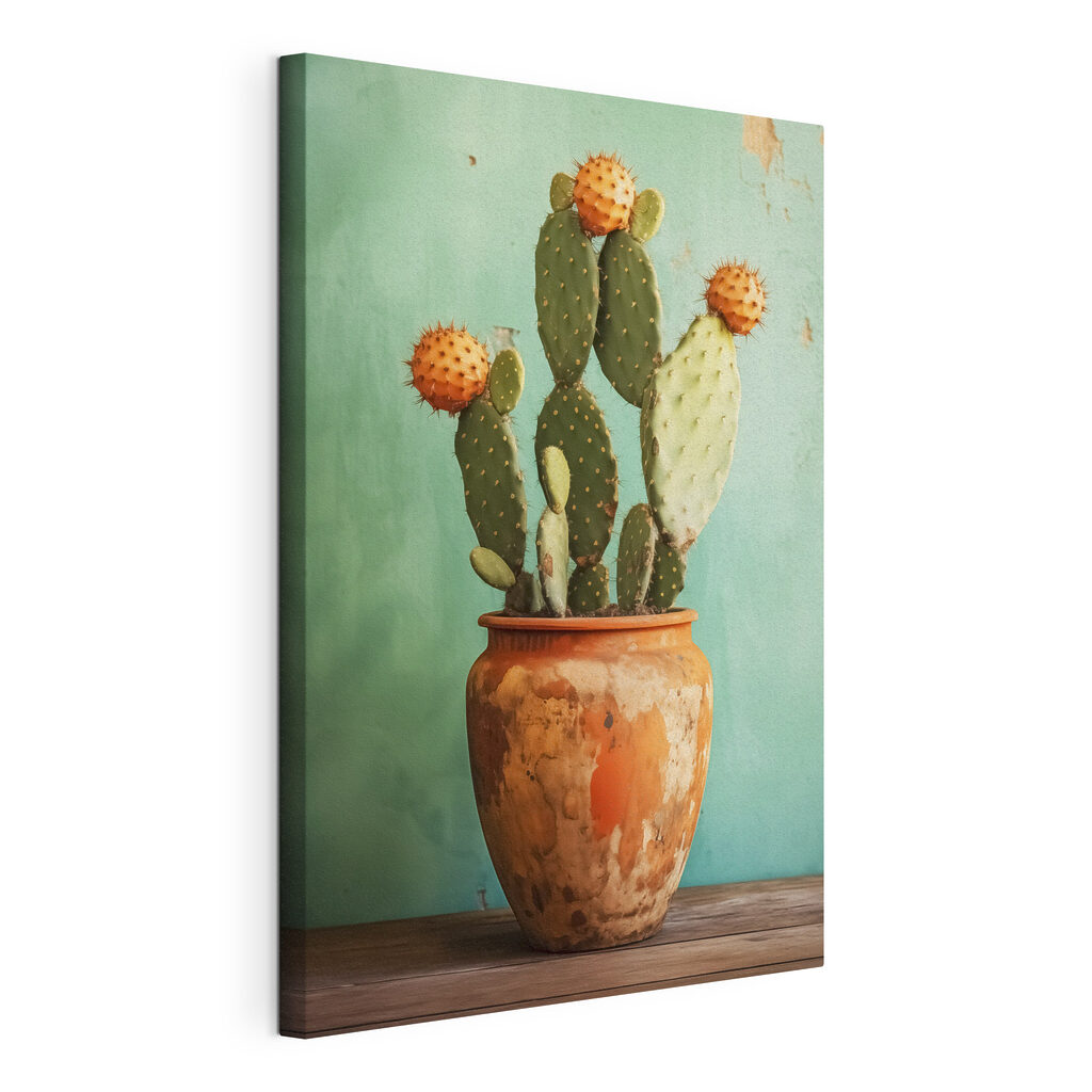 Cactus în teracotă — vizualizare produs