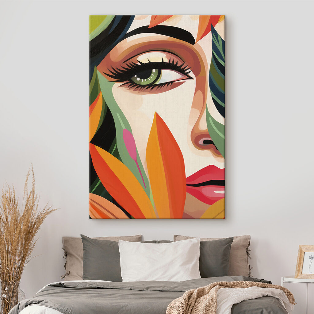 Privire verde printre frunze — interior 3