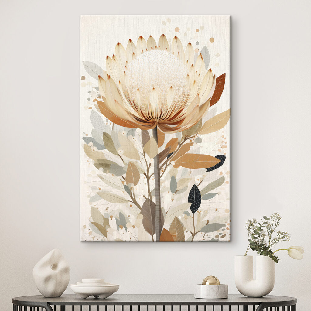Coroană de protea — interior 1