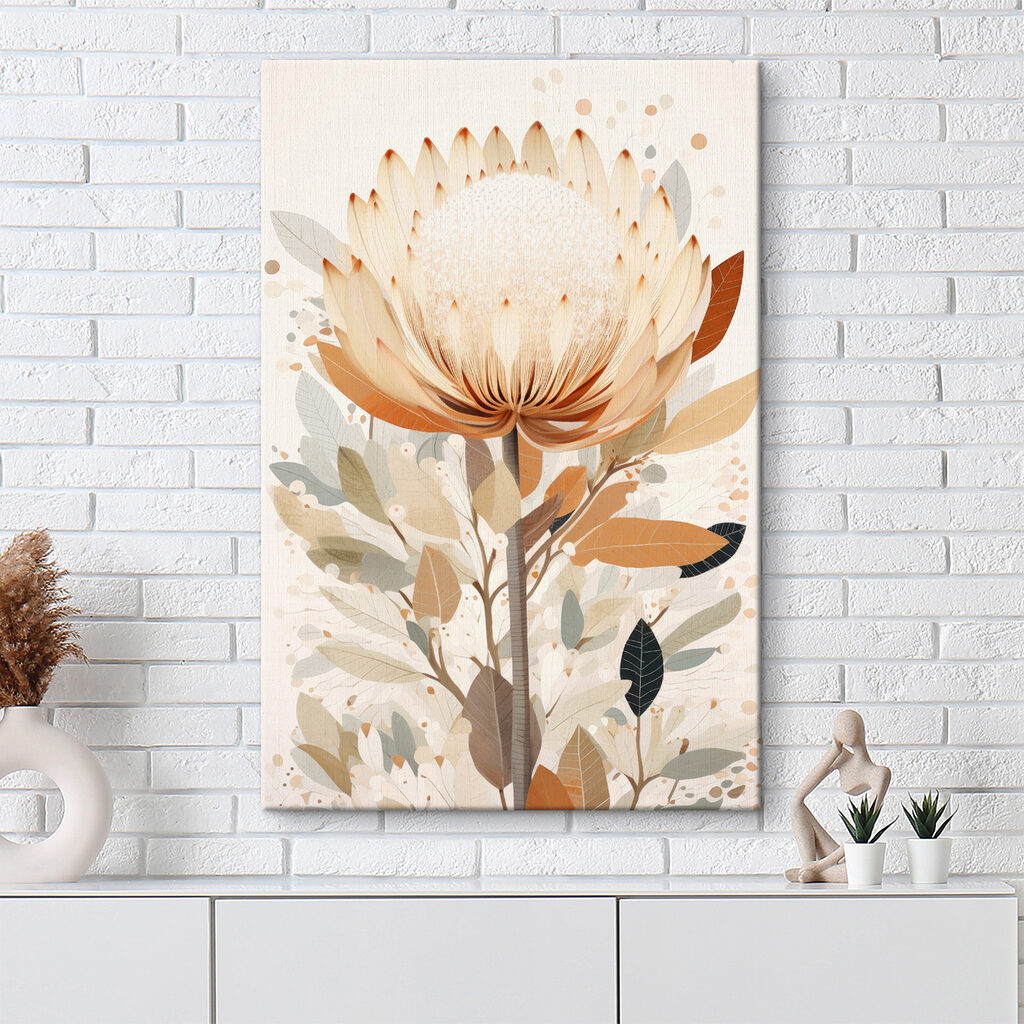 Coroană de protea — interior 2