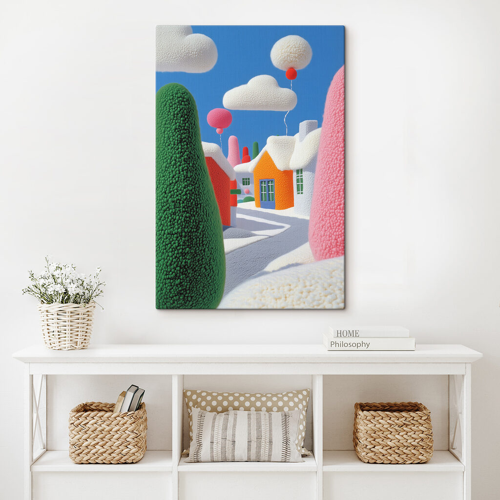 Stradă cu forme blânde — interior 2