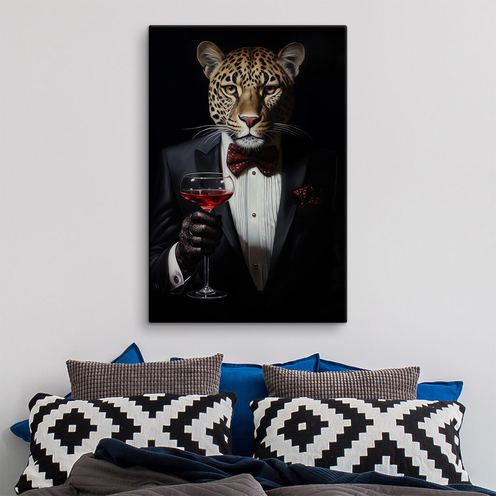 Leopard în smoking — interior 2