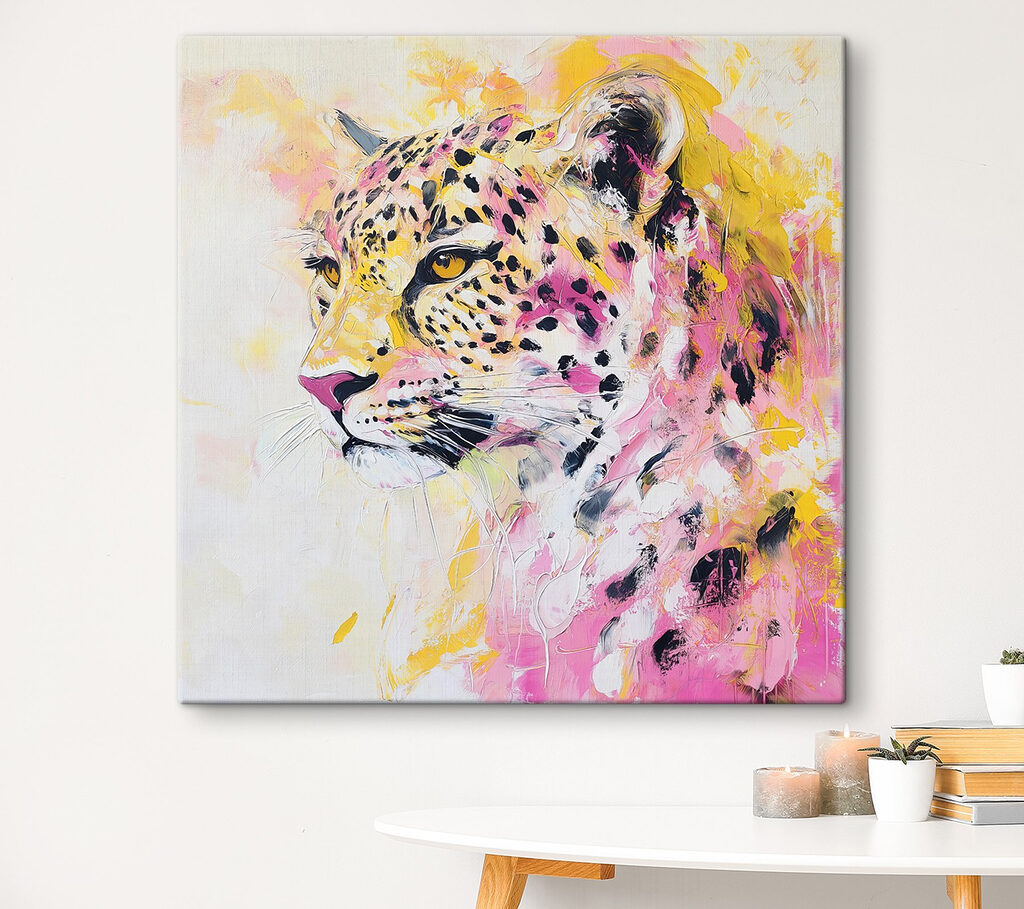Leopard în acuarelă — interior 2