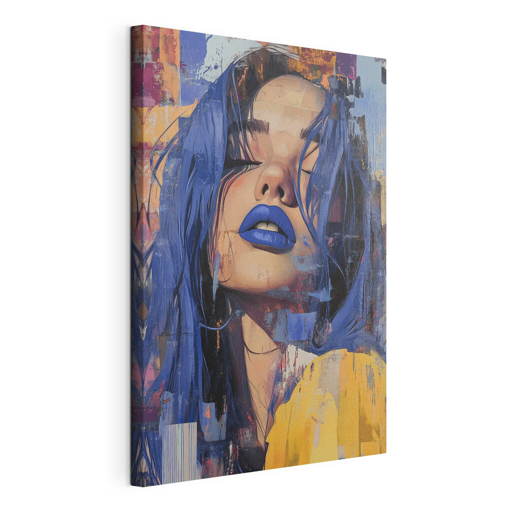Buze albastre după dungi — vizualizare produs