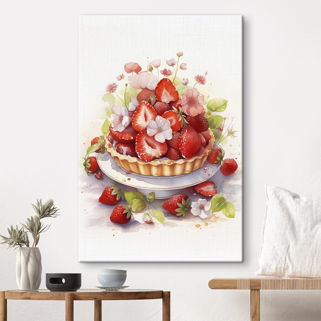 Tort între flori albe — interior 2