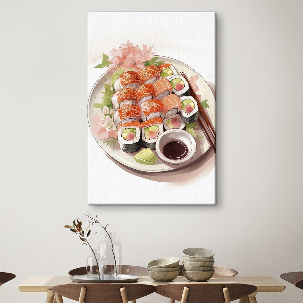 Sushi și somon — interior 2