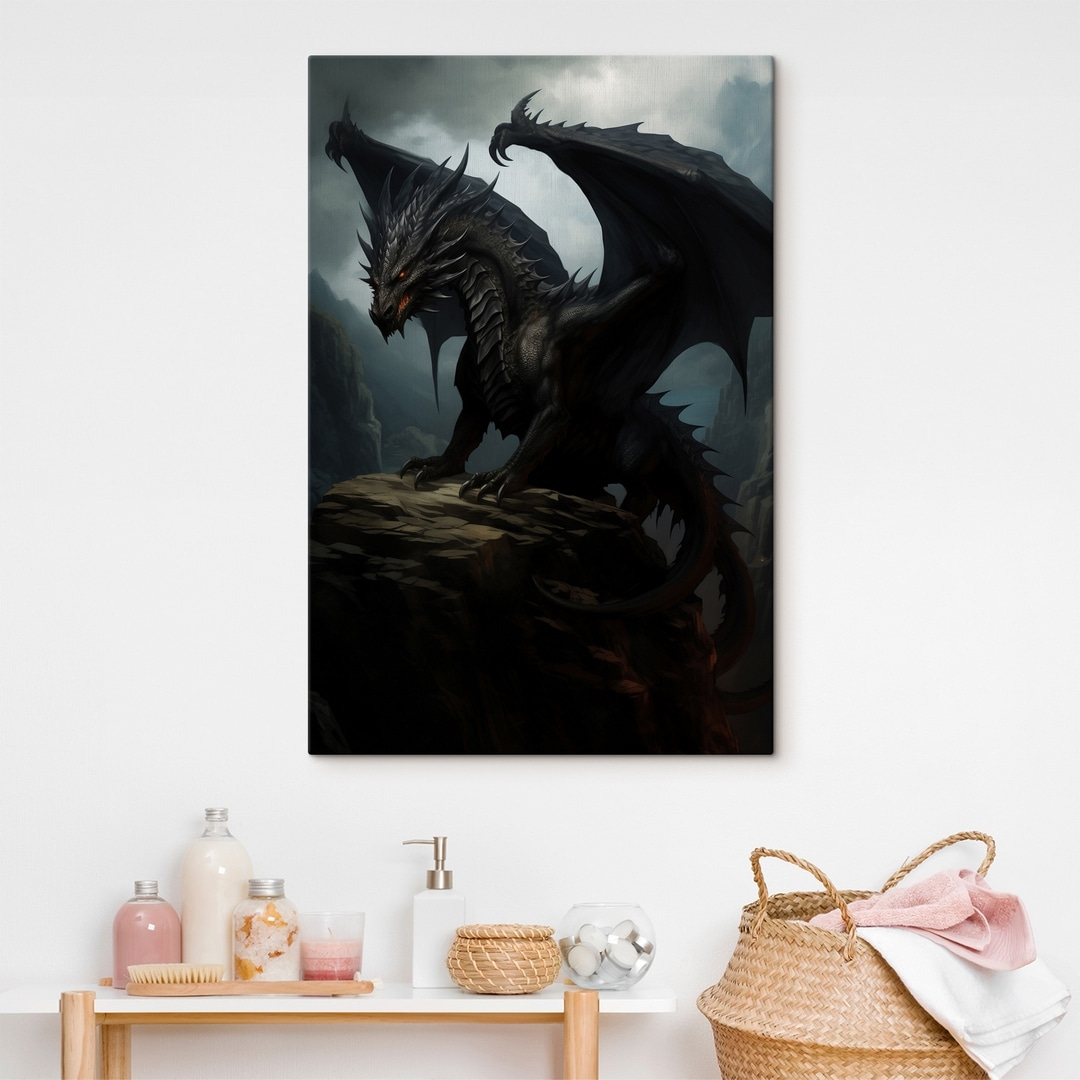 Dragon deasupra stâncilor — interior 2