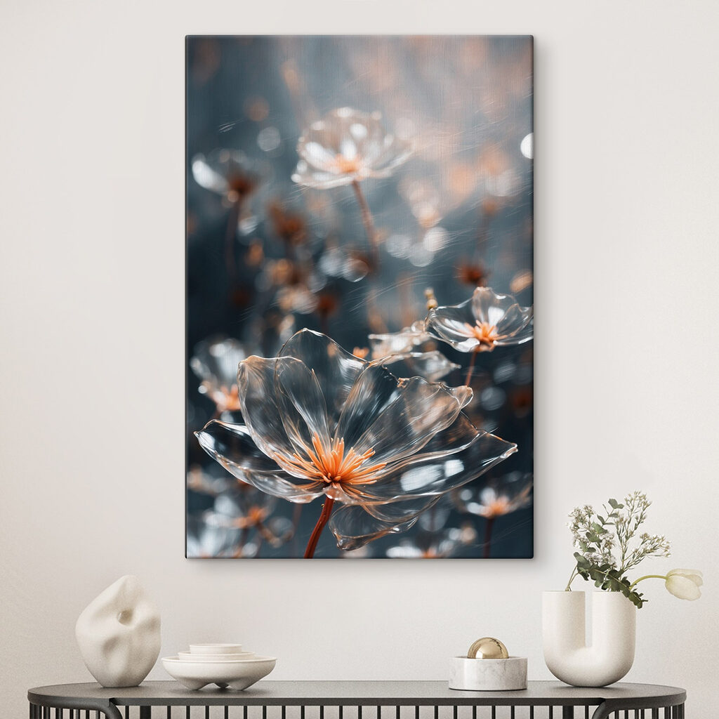 Flori cu picături luminoase — interior 1