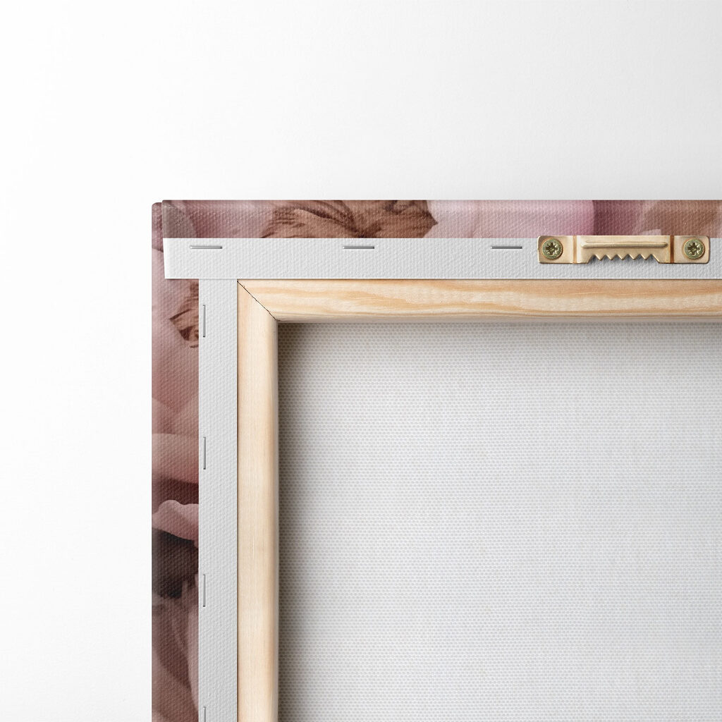 Bujori roz pastel — verso