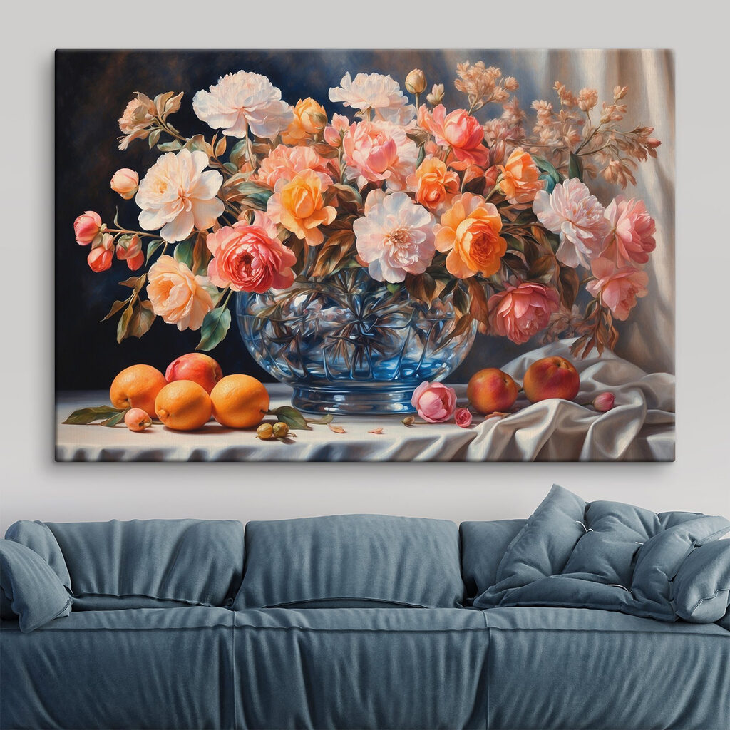 Buchet peste fructe portocalii — interior 1