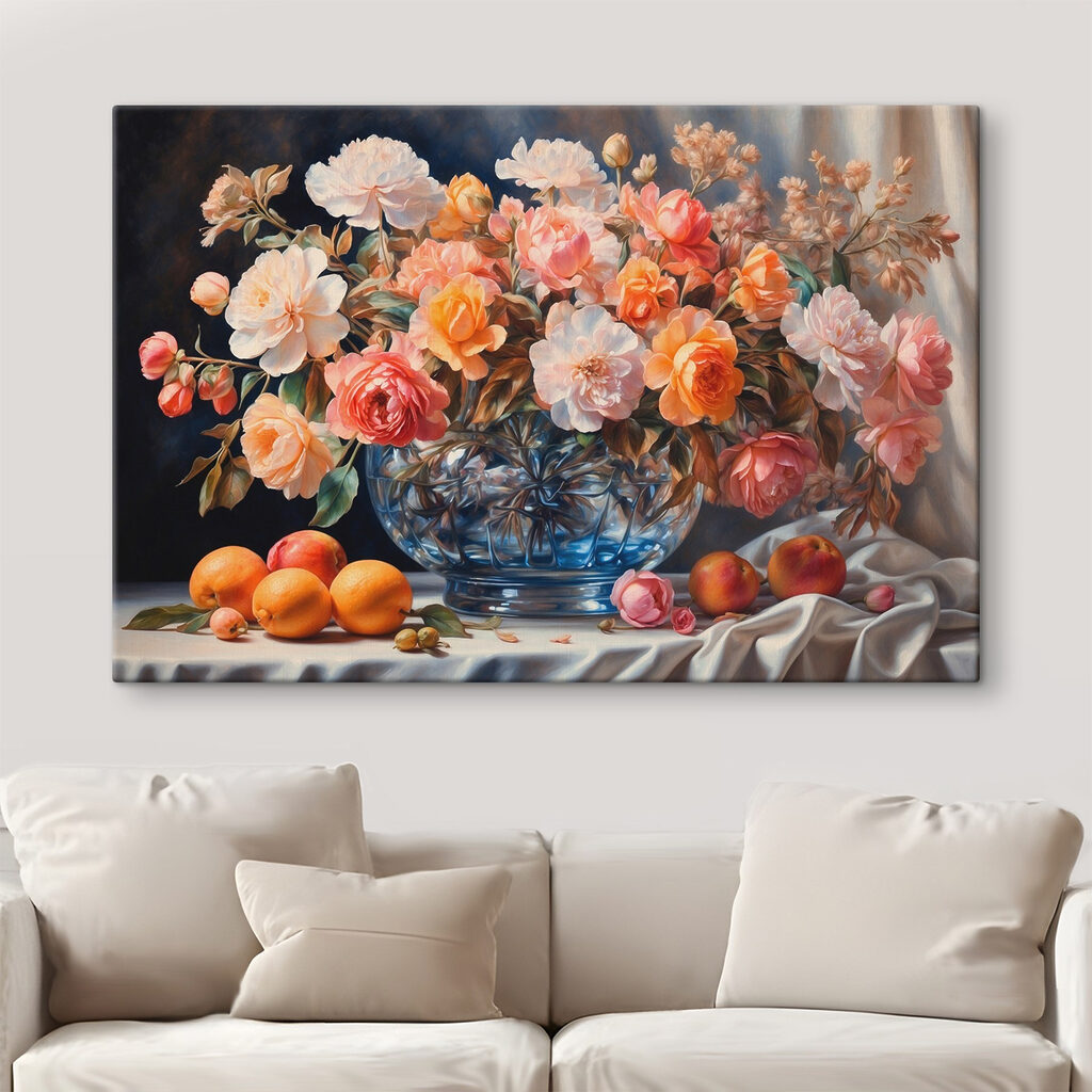 Buchet peste fructe portocalii — interior 3