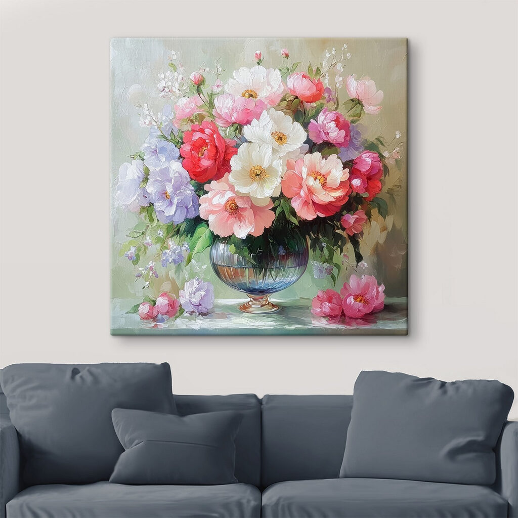 Petale libere pe masă — interior 1