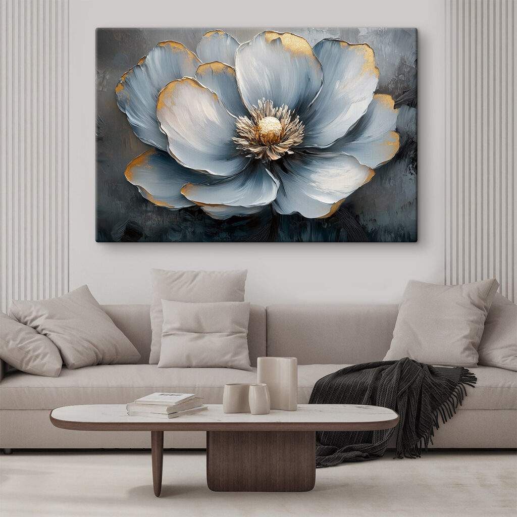 Floare albastră, margini aurii — interior 3