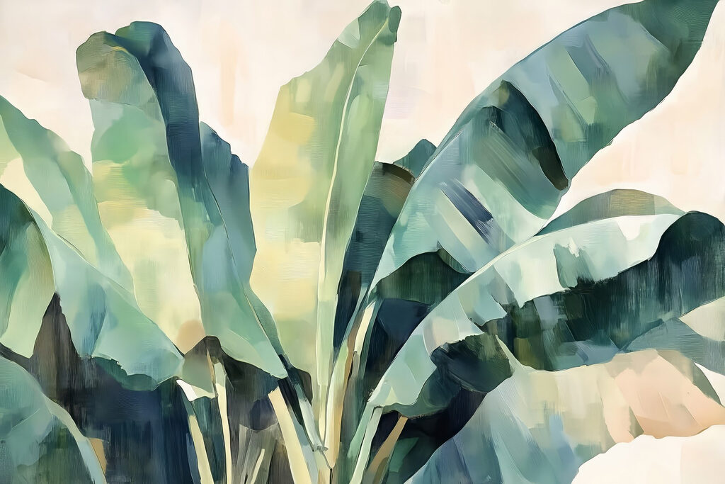 Frunze de banan — design complet