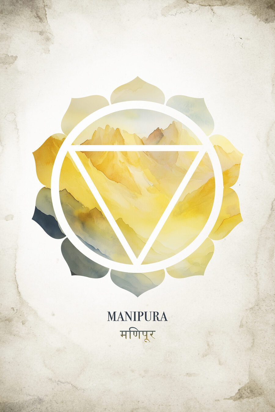 Chakra plexului solar — design complet