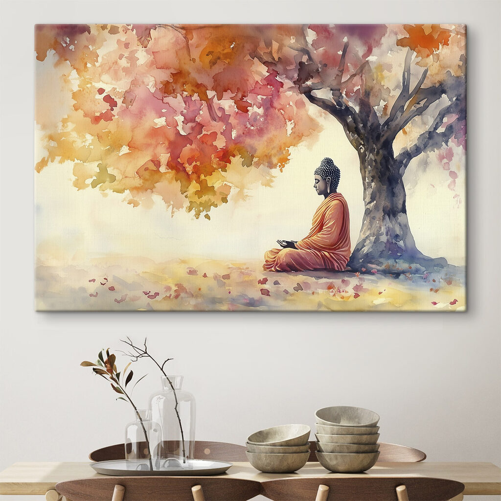 Buddha în frunzișul toamnei — interior 2