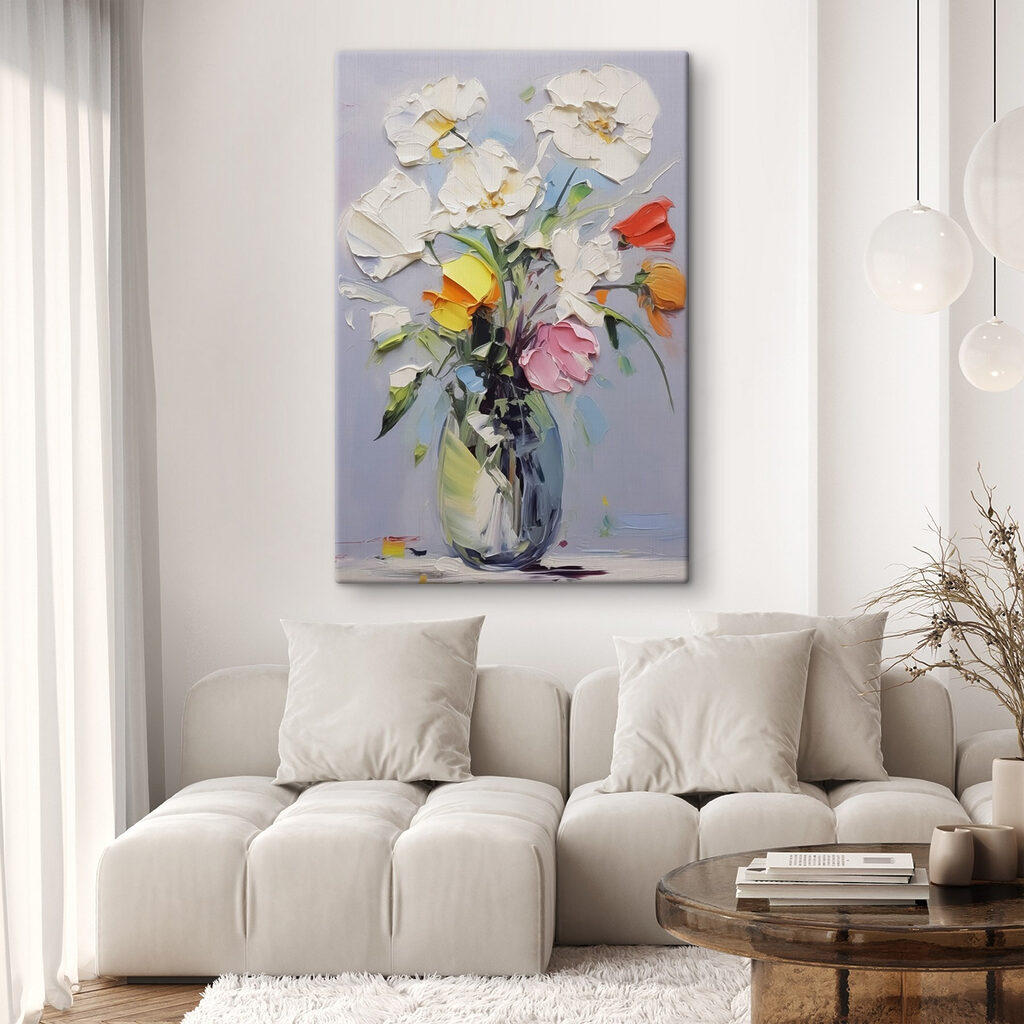 Buchet în tușe colorate — interior 2