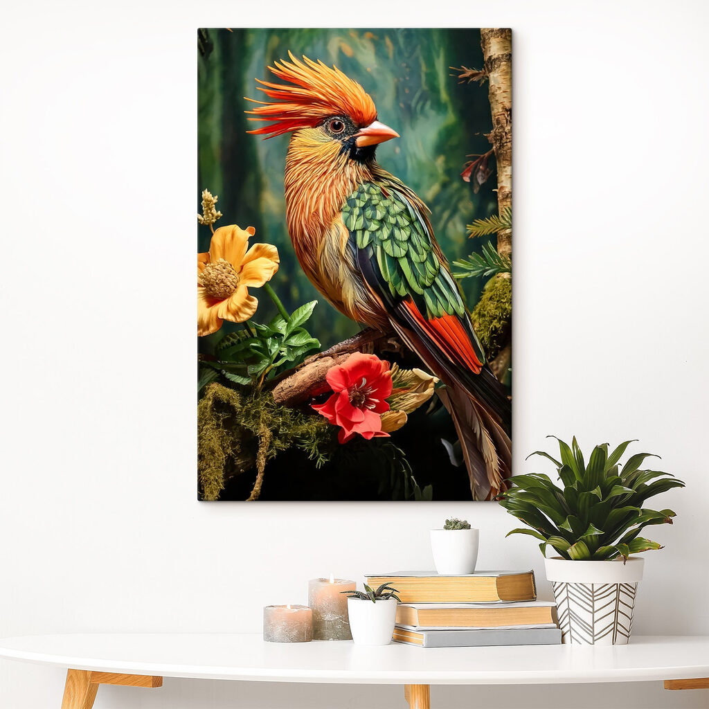 Pasăre cu moț tropical — interior 2