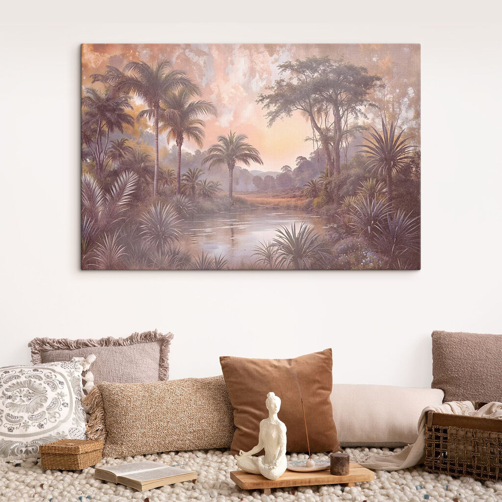 Râu tropical în roz — interior 1