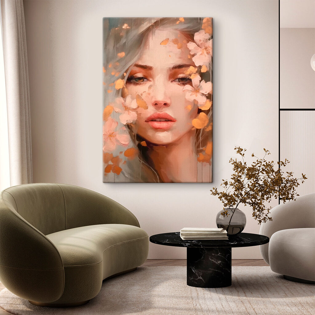 Privire printre flori — interior 2