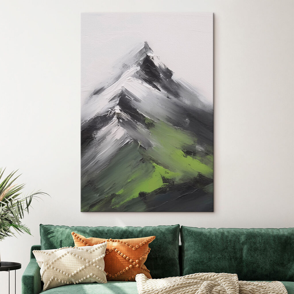 Creastă montană verde — interior 2