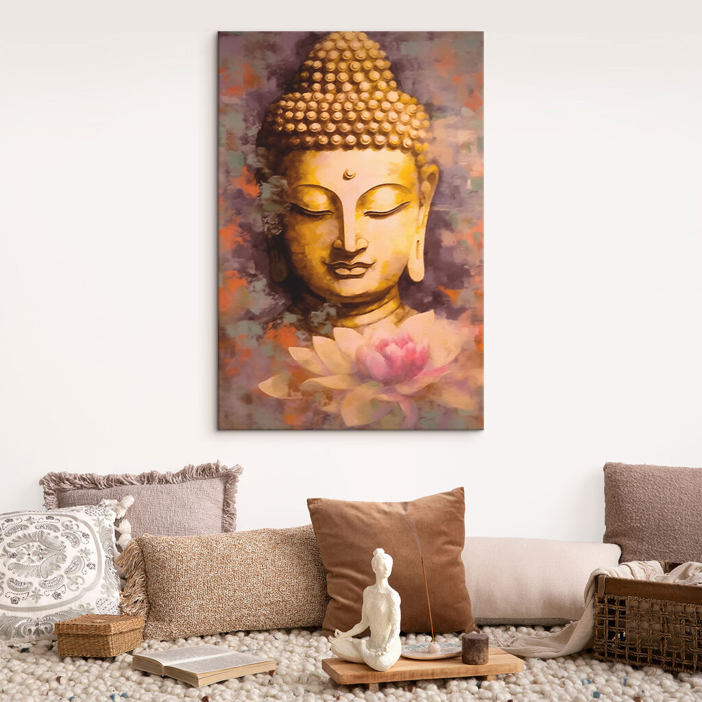 Buddha deasupra lotusului — interior 1