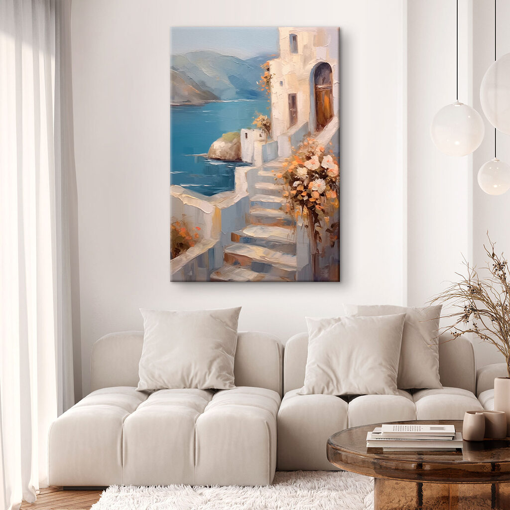 Trepte spre apa albastră — interior 1