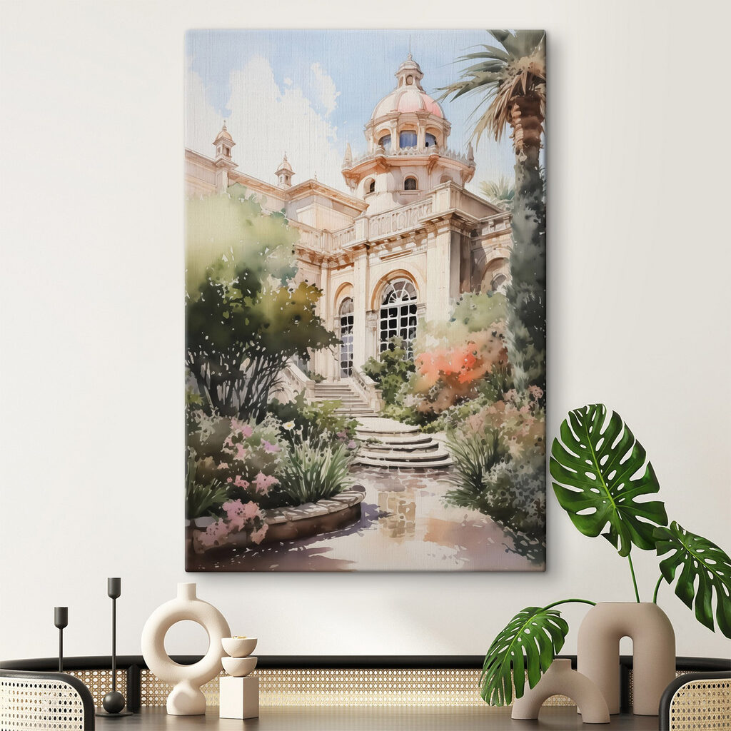 Cupolă în spatele grădinii — interior 1