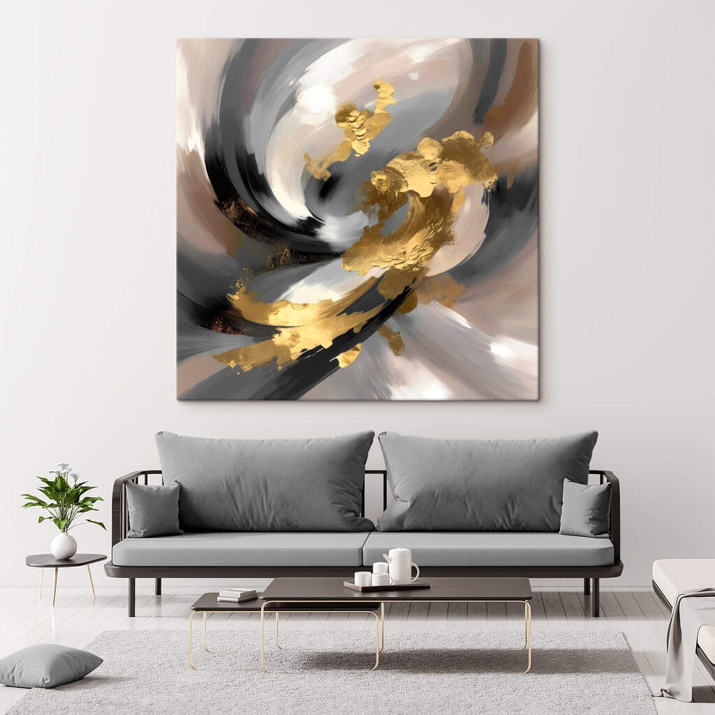Vârtej auriu pe gri — interior 2